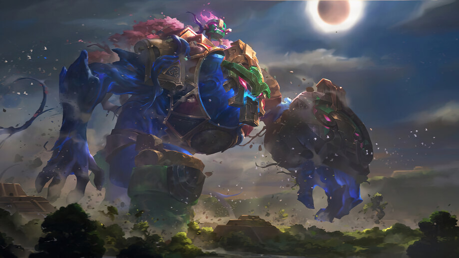 Worldbreaker Maokai LoL 4K #261f Wallpaper PC Desktop