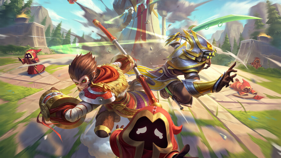 Wukong Master Yi LoL 4K #6701n Wallpaper iPhone Phone