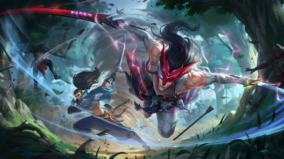 Yone Yasuo LoL 4K #6381o Wallpaper iPhone Phone