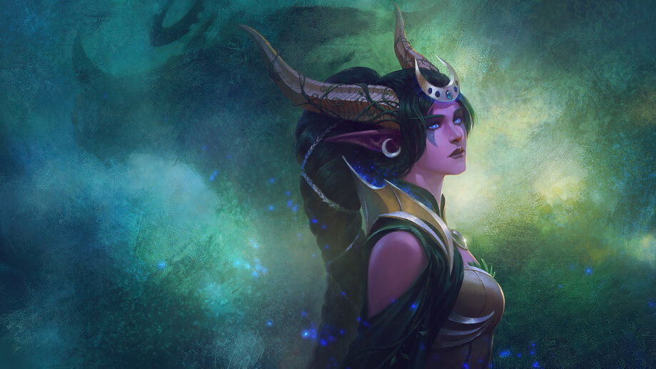 Ysera World of Warcraft 4K #6091j Wallpaper iPhone Phone